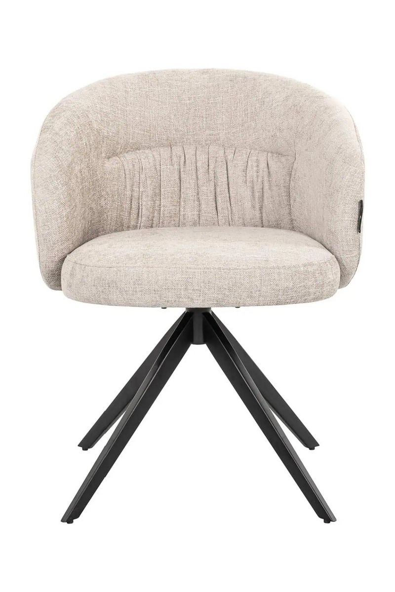 Quadrupod Curved Swivel Chair | OROA Olivia | Oroatrade.com