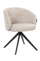 Quadrupod Curved Swivel Chair | Richmond Interiors Olivia | Oroatrade.com