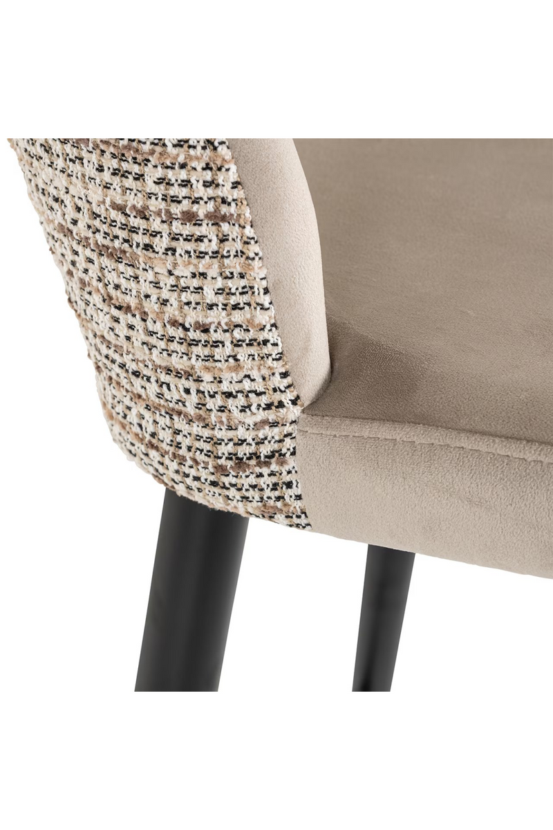 Khaki Cut-Out Bar Stool | OROA Tabitha | Oroatrade.com