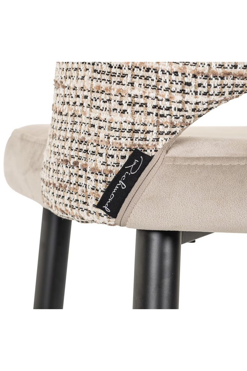 Khaki Cut-Out Bar Stool | OROA Tabitha | Oroatrade.com