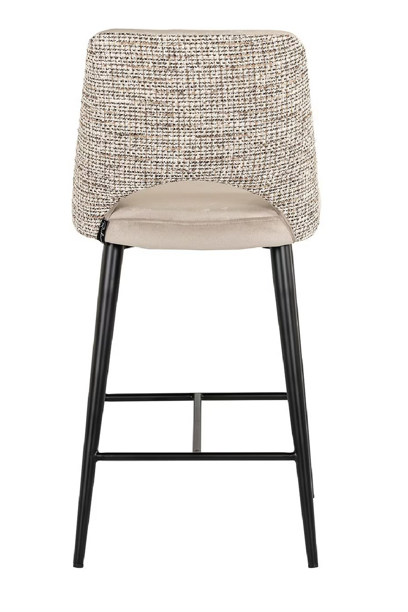 Khaki Cut-Out Counter Stool | OROA Tabitha | Oroatrade.com