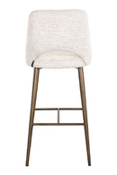 Cream Cut-Out Bar Stool | Richmond Interiors Delphine | Oroatrade.com