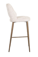 Cream Cut-Out Bar Stool | Richmond Interiors Delphine | Oroatrade.com