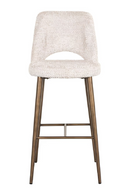 Cream Cut-Out Bar Stool | Richmond Interiors Delphine | Oroatrade.com
