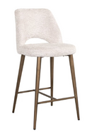 Cream Cut-Out Counter Stool | Richmond Interiors Delphine | Oroatrade.com