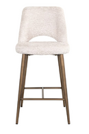 Cream Cut-Out Counter Stool | Richmond Interiors Delphine | Oroatrade.com