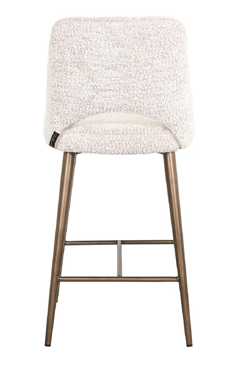 Cream Cut-Out Counter Stool | OROA Delphine | Oroatrade.com