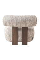 Modern Cotton Lounge Chair | Richmond Interiors Arabella | Oroatrade.com