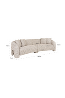 Upholstered Cotton Sofa | Richmond Interiors Milania | Oroatrade.com