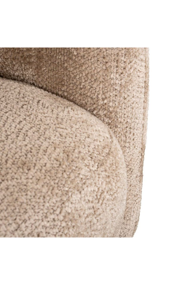 Curved Padded Lounge Chair | OROA Milania | Oroatrade.com