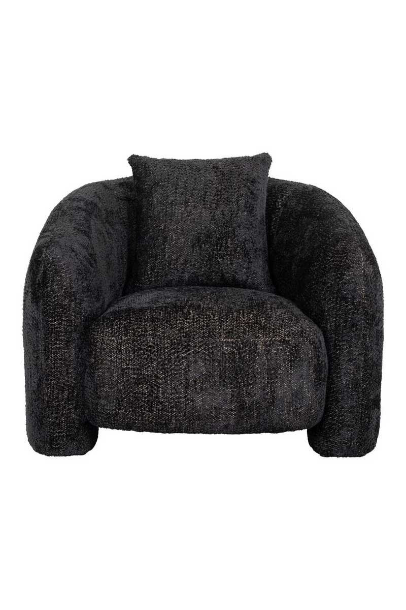 Curved Padded Lounge Chair | OROA Milania | Oroatrade.com