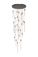 Cascading Rod Chandelier | Richmond Interiors Crosley | Ooratrade.com