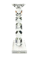 Glass Faceted Candle Holder L | Richmond Interiors Zhara | Oroatrade.com