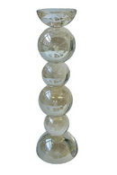 Piled Round Glass Candle Holder L | Richmond Interiors Emie | Oroatrade.com