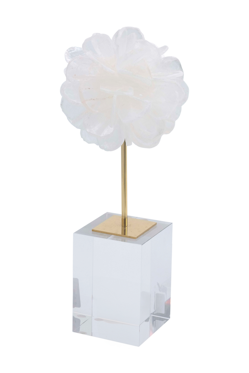 White Floral Decorative stand | OROA Eline | Oroatrade.com