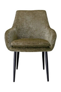 Chenille Dining Armchair | Richmond Interiors Chrissy | Oroatrade.com