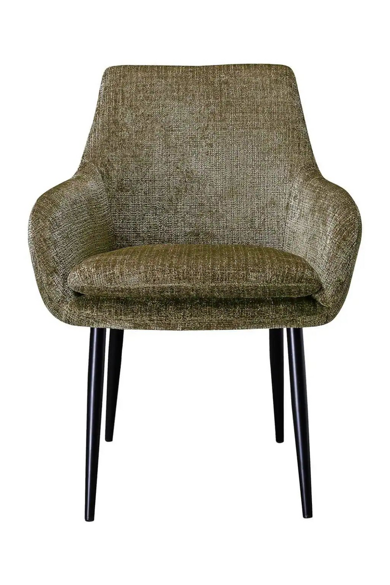 Chenille Dining Armchair | OROA Chrissy | Oroatrade.com