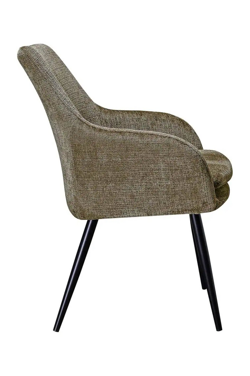 Chenille Dining Armchair | OROA Chrissy | Oroatrade.com