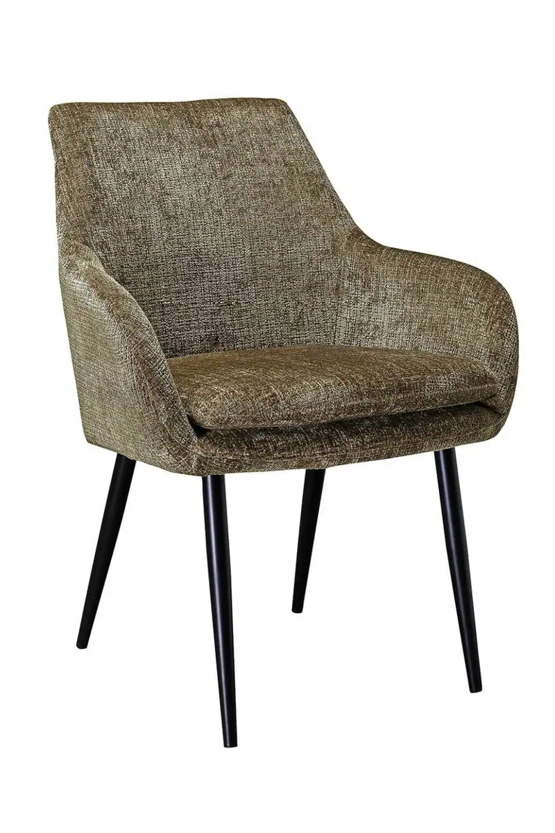 Chenille Dining Armchair | OROA Chrissy | Oroatrade.com