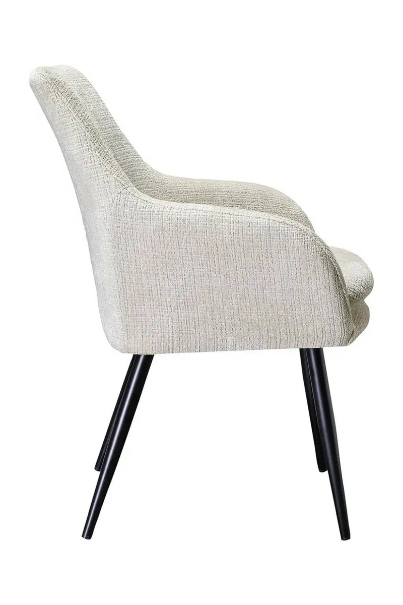 Chenille Dining Armchair | OROA Chrissy | Oroatrade.com