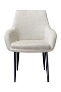Chenille Dining Armchair | Richmond Interiors Chrissy | Oroatrade.com