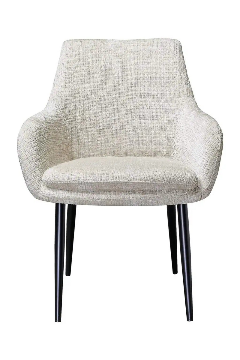 Chenille Dining Armchair | OROA Chrissy | Oroatrade.com