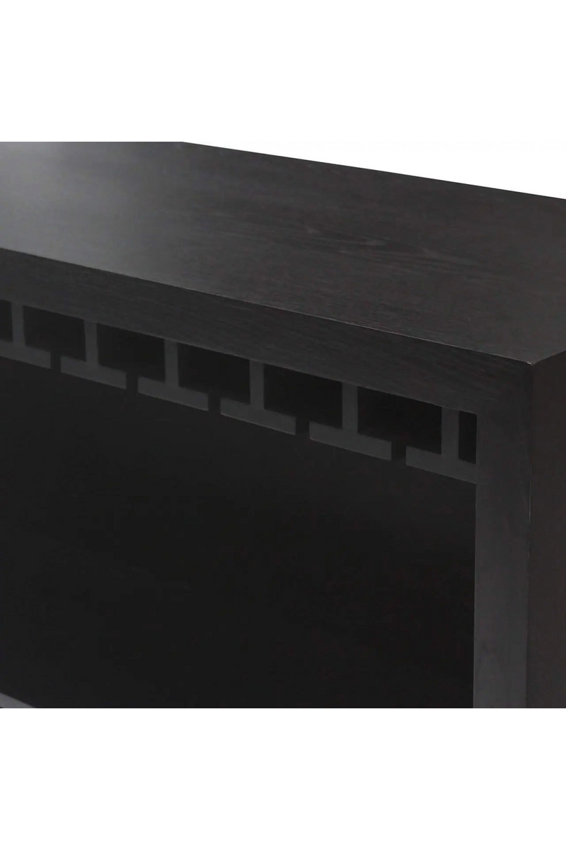 Black Oak Bar Cabinet | OROA Walker | Oroatrade.com