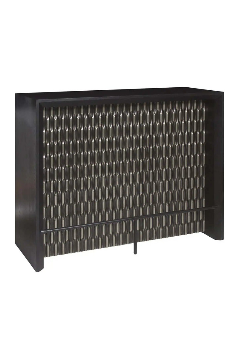 Black Oak Bar Cabinet | OROA Walker | Oroatrade.com