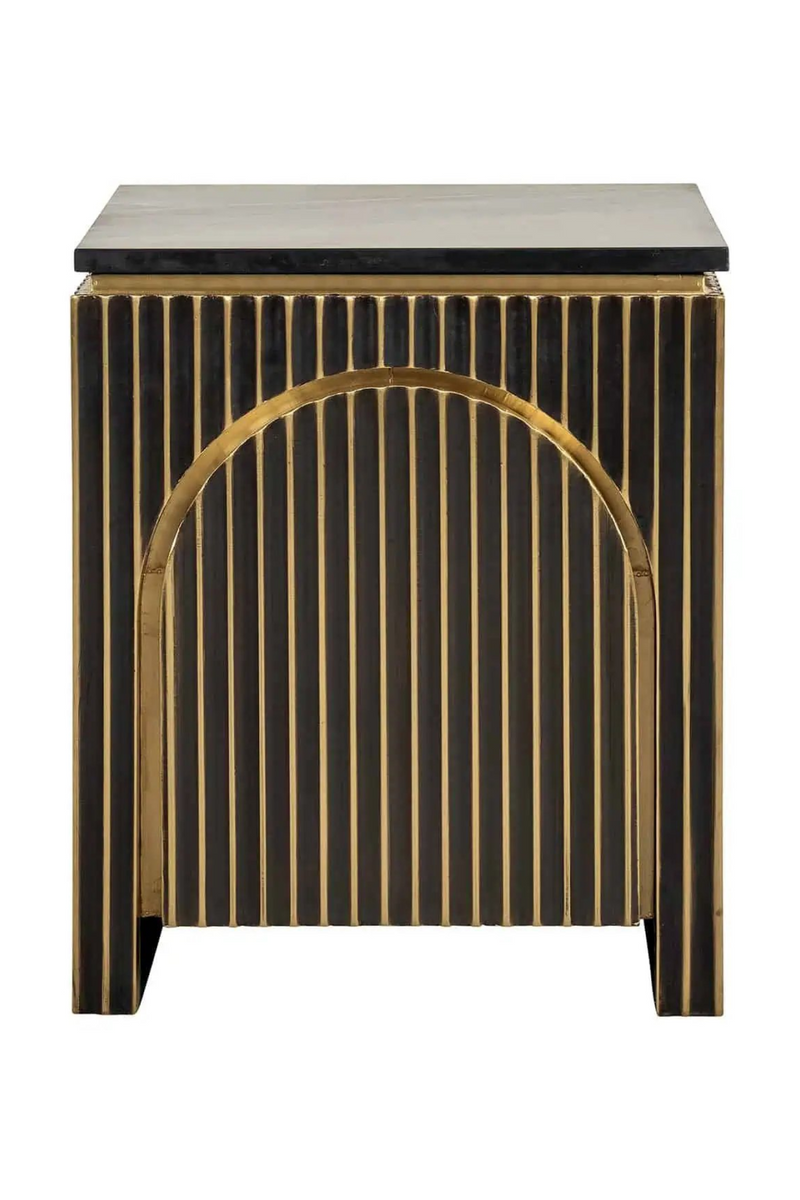 Arched 1-Door Nightstand | OROA  Les Arcs | Oroatrade.com