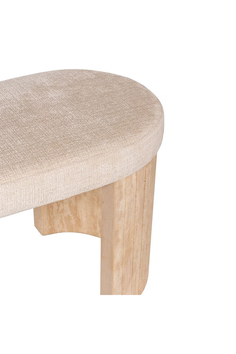 Travetine Base Bench | OROA Gallice | Oroatrade.com