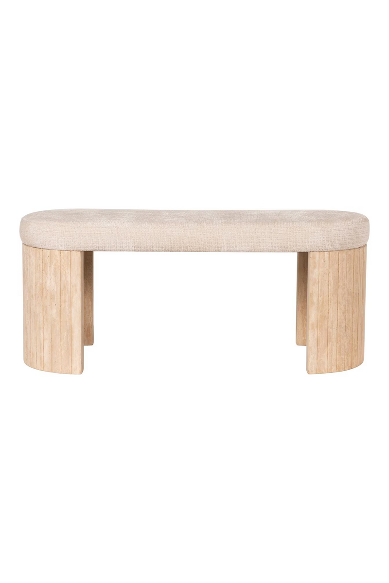 Travetine Base Bench | OROA Gallice | Oroatrade.com