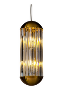 Bronze Vertical Chandelier | Richmond Interiors Sila | Oroatrade.com