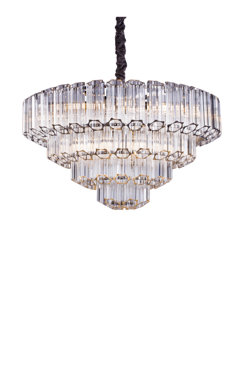 Tiered Glass Chandelier | OROA Bece | Oroatrade.com