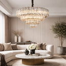 Tiered Glass Chandelier | Richmond Interiors Bece