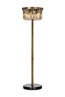 Curved Glass Floor Lamp | Richmond Interiors Dagmar | Oroatrade.com