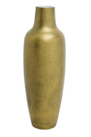 Gold Ceramic Long Vase | Richmond Interiors Dominique | Oroatrade.com