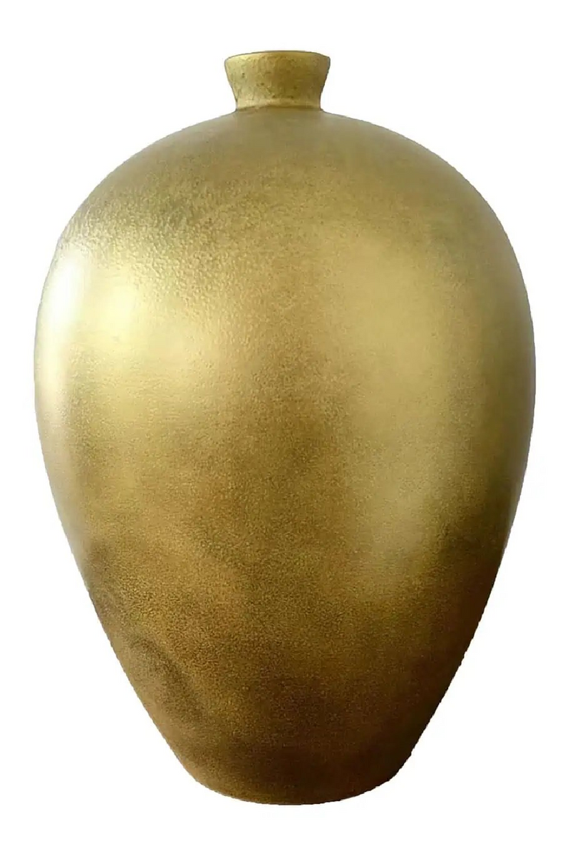 Gold Ceramic Vase | OROA Shirley | Oroatrade.com