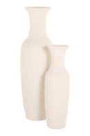 White Ceramic Vase | Richmond Interiors Fluffy | Oroatrade.com