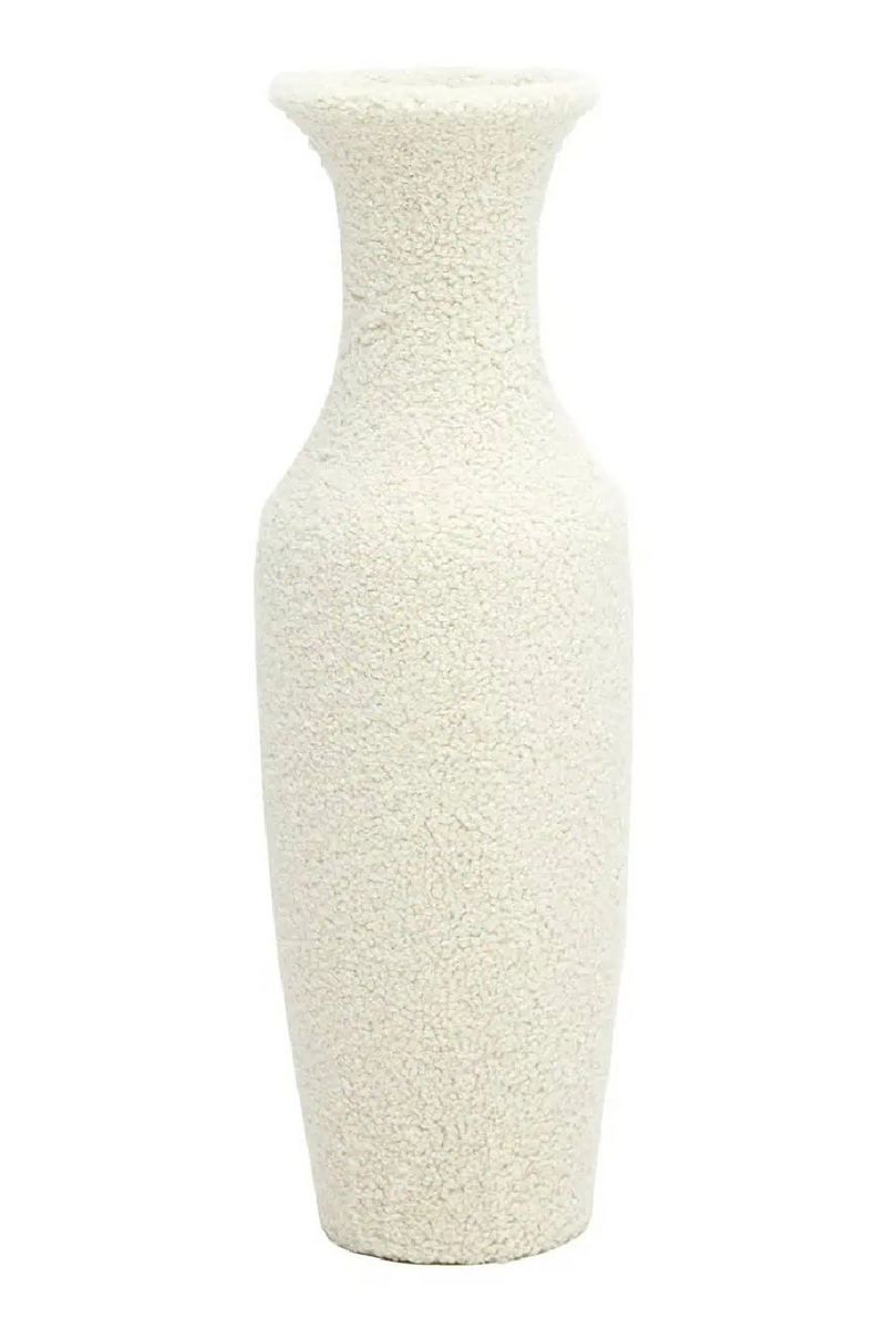 White Ceramic Vase | OROA Fluffy | Oroatrade.com