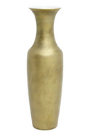 Gold Flared Neck Vase | Richmond Interiors Macie | Oroatrade.com