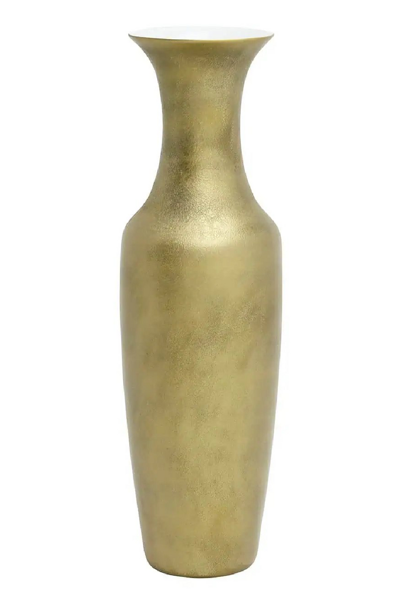 Gold Flared Neck Vase | OROA Macie | Oroatrade.com