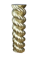 Gold Spiral Column | Richmond Interiors Amalia | Oroatrade.com
