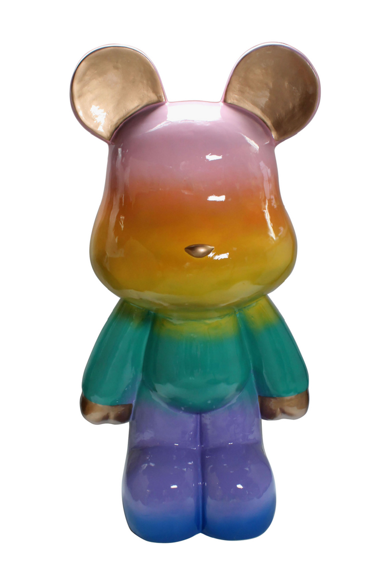 Multicolored Bear Sculpture | OROA Baloo | Oroatrade.com