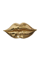 Gold Lips Wall Art | Richmond Interiors Donja | Oroatrade.com