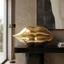 Gold Lips Wall Art | Richmond Interiors Donja