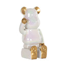 Hospitality furniture - White Sitting Bear Decorative Object - www.oroatrade.com