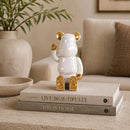 Hospitality furniture - White Sitting Bear Decorative Object - www.oroatrade.com