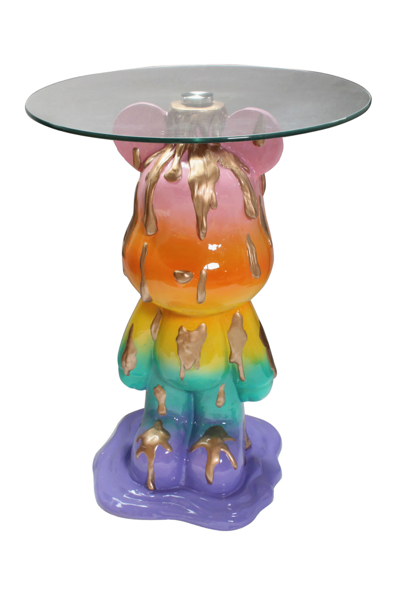 Multicolored Bear End Table | OROA Ebba | Oroatrade.com