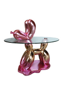 Multicolored Poodle End Table | Richmond Interiors Usha | Oroatrade.com