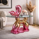 Multicolored Poodle End Table | Richmond Interiors Usha